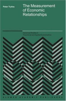 Hardcover The Measurement of Economic Relationships Book