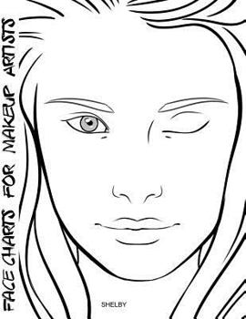 Face Charts for Makeup Artists Shelby Edition