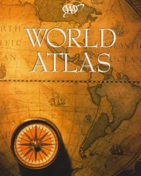 Hardcover World Atlas Book