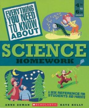 Paperback Everything You Need to Know about Science Homework: 4th to 6th Grades Book