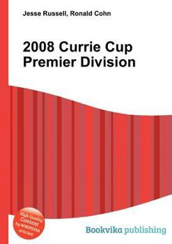 Paperback 2008 Currie Cup Premier Division Book