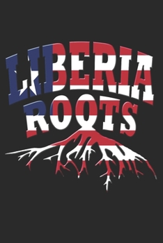 Paperback Liberia Notebook: Liberia Notebook - college book - diary - journal - booklet - memo - composition book - 120 sheets - Dot Grid paper 6x Book