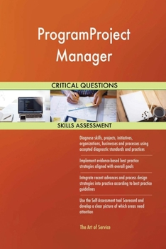 Paperback ProgramProject Manager Critical Questions Skills Assessment Book