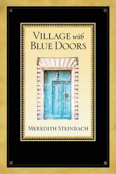 Paperback Village with Blue Doors Book