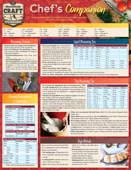 Misc. Chef's Companion: A Quickstudy Laminated Reference Guide Book
