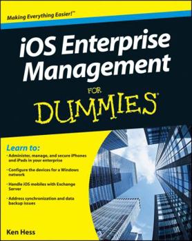 Paperback IOS Enterprise Management for Dummies Book