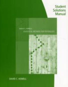 Paperback Statistical Methods for Psychology Book
