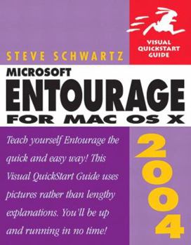 Paperback Microsoft Entourage for Mac OS X Book
