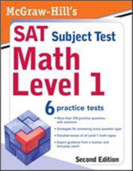 Paperback McGraw-Hill's SAT Subject Test: Math Level 1 Book