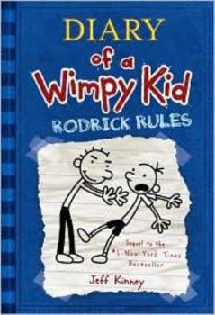 Paperback diary of a wimpy kid. rodrick rules Book