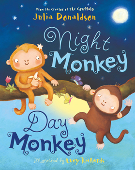 Paperback Night Monkey, Day Monkey Book