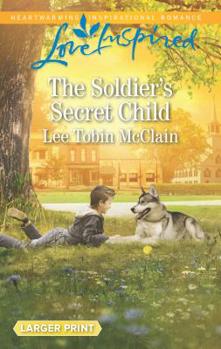 Mass Market Paperback The Soldier's Secret Child [Large Print] Book