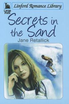 Paperback Secrets in the Sand [Large Print] Book