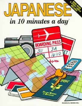 Hardcover Japanese in 10 Minutes a Day (English and Japanese Edition) Book