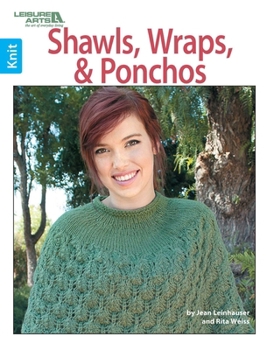 Paperback Shawls, Wraps, & Ponchos to Knit: 11 Quick & Easy Designs Book