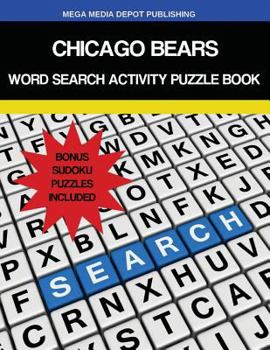 Paperback Chicago Bears Word Search Activity Puzzle Book