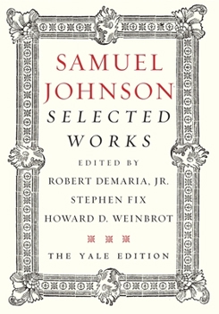Hardcover Samuel Johnson: Selected Works Book