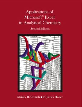 Paperback Applications of Microsoft Excel in Analytical Chemistry Book