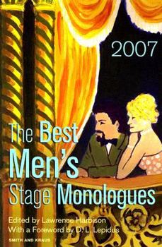 Paperback The Best Men's Stage Monologues of 2007 Book