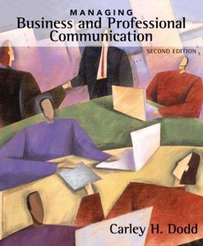 Paperback Managing Business and Professional Communication (2nd Edition) Book