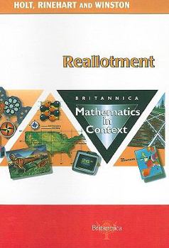 Paperback Reallotment: Britannica Mathematics in Context Book