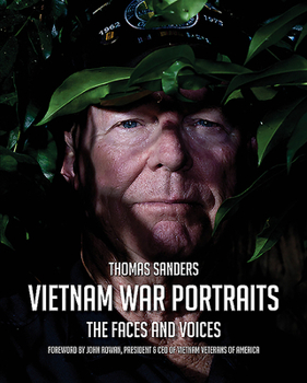 Hardcover Vietnam War Portraits: The Faces and Voices Book