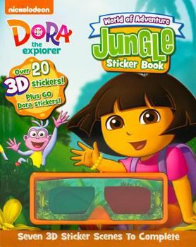 Paperback Dora's 3D World Of Adventure: Jungle Book