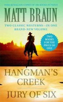 Hangman's Creek / Jury of Six: Western Double (A Luke Starbuck Novel) - Book  of the Luke Starbuck