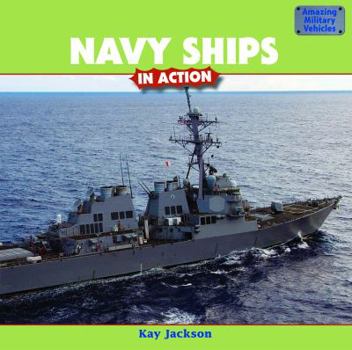 Library Binding Navy Ships in Action Book