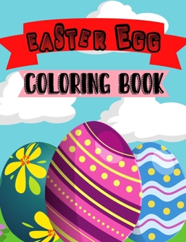 Paperback Easter Egg Coloring Book: Toddlers & Preschool Book