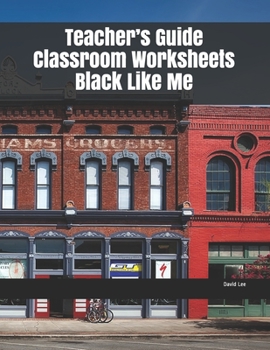Paperback Teacher's Guide Classroom Worksheets Black Like Me Book