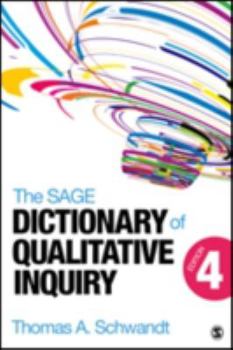 Paperback The Sage Dictionary of Qualitative Inquiry Book