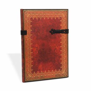 Hardcover Paperblanks Foiled Old Leather Collection Hardcover Grande Unlined Strap Closure 128 Pg 120 GSM Book