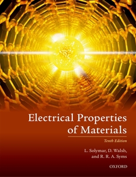 Paperback Electrical Properties of Materials Book
