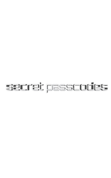 secret passcodes blank notebook