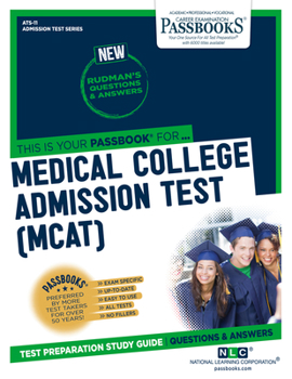 Paperback Medical College Admission Test (McAt) (Ats-11): Passbooks Study Guidevolume 11 Book