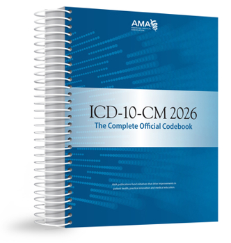 Spiral-bound ICD-10-CM 2026 the Complete Official Codebook Book