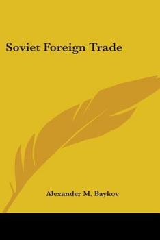 Paperback Soviet Foreign Trade Book