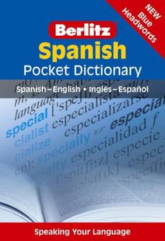 Paperback Berlitz Spanish Pocket Dictionary Book