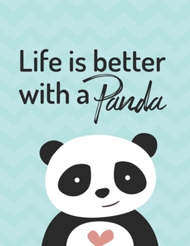 Life Is Better With A Panda: 2019-2020 Academic Planner Weekly and Monthly Organizer with Class Scheduler and Grade Tracker for Students And Teachers