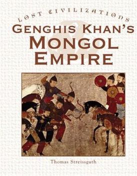 Library Binding Genghis Khan's Mongol Empire Book
