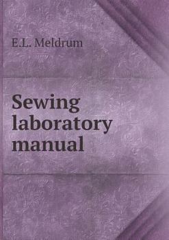 Paperback Sewing laboratory manual Book