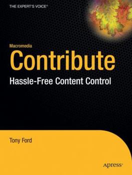 Paperback Macromedia Contribute 3: Content Management for Everyone Book