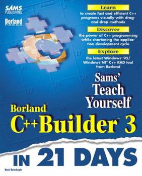 Paperback Teach Yourself Borland C++builder 3 in 21 Days Book