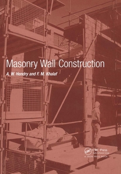 Paperback Masonry Wall Construction Book