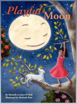 Hardcover Playful Moon Book