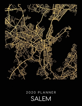 Paperback 2020 Planner Salem: Weekly - Dated With To Do Notes And Inspirational Quotes - Salem - Mmassachusetts Book