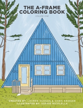 Paperback The A-Frame Coloring Book: Volume One Book