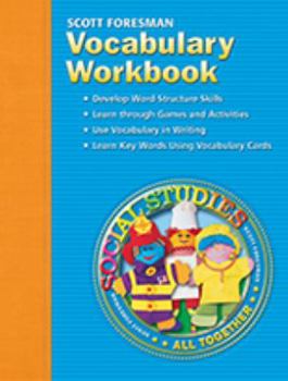 Paperback Social Studies 2005 Vocabulary Workbook Grade 1 Book