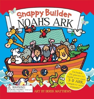 Hardcover Snappy Builder: Noah's Ark Book